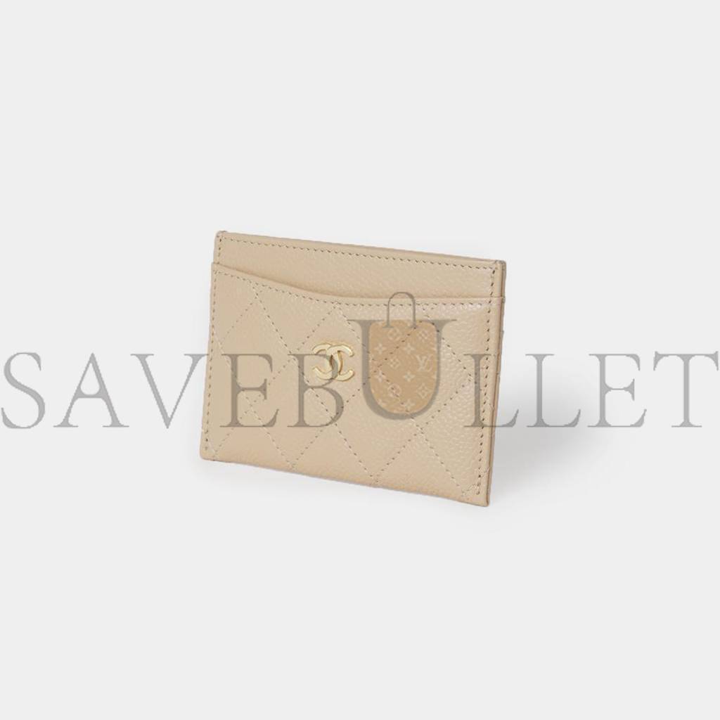 CHANEL CLASSIC CARD HOLDER  GOLD HARDWARE AP0213 Y33352 NI687 （11.2*7.5*0.5cm）